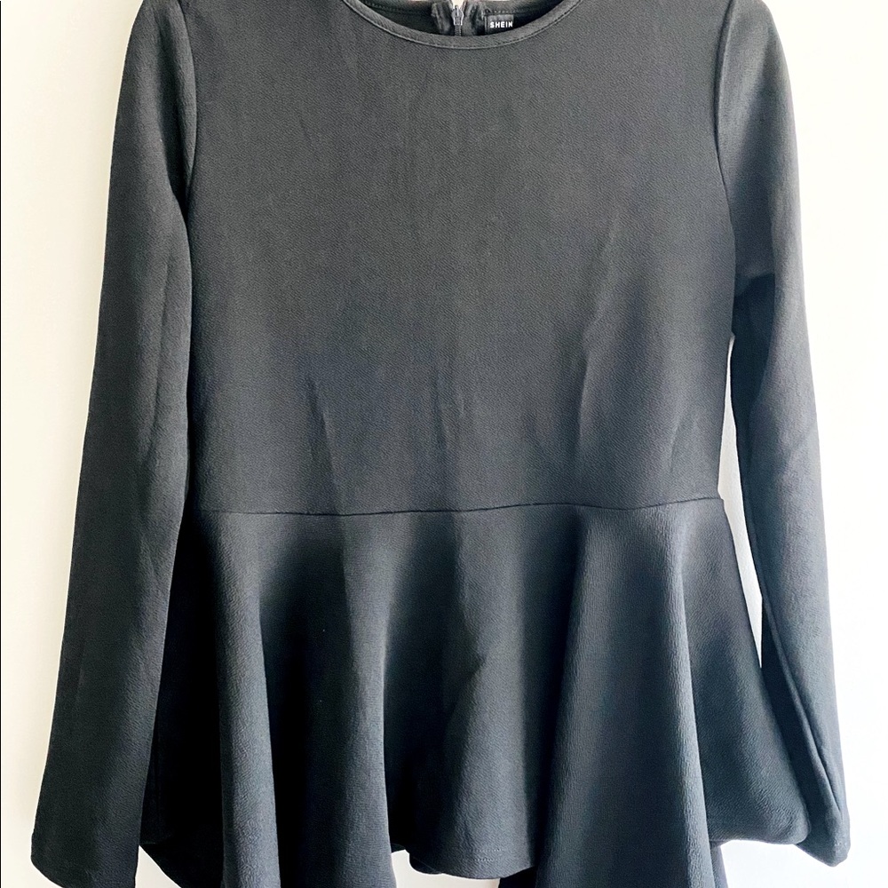 Never worn black tunic top